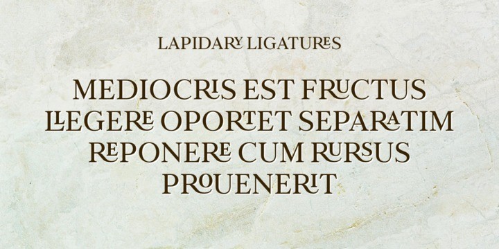 Пример шрифта Frontis #10